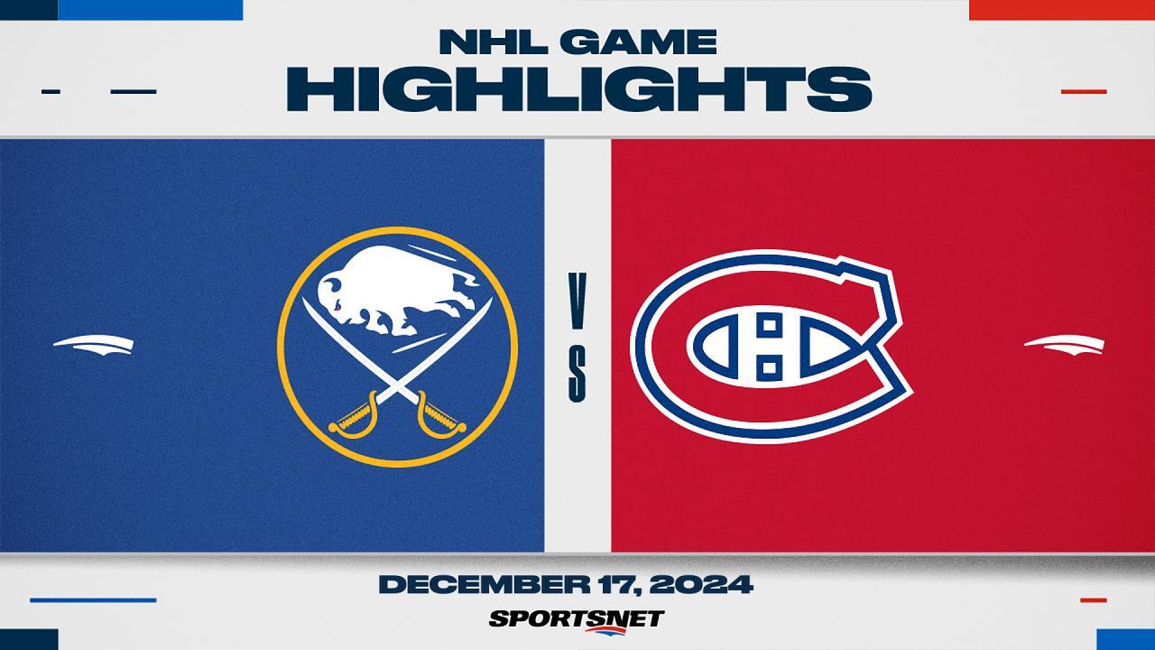 NHL Highlights: Canadiens 6, Sabres 1