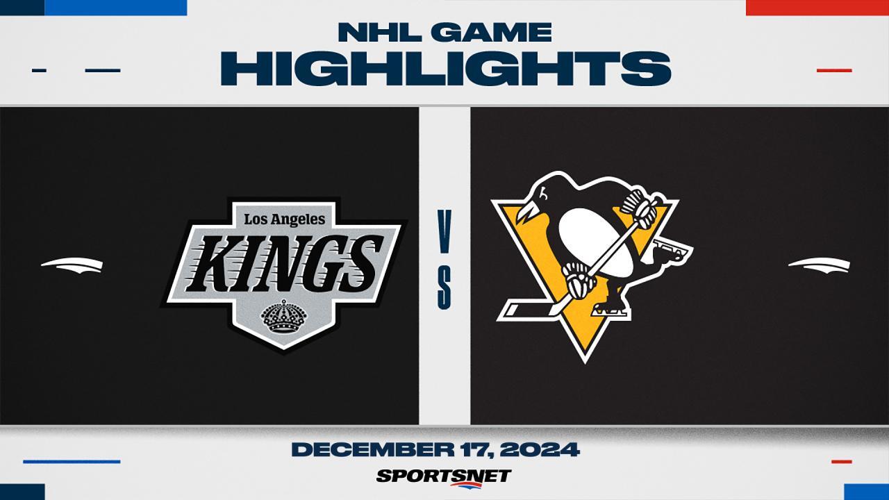 NHL Highlights: Penguins 3, Kings 2 (OT)