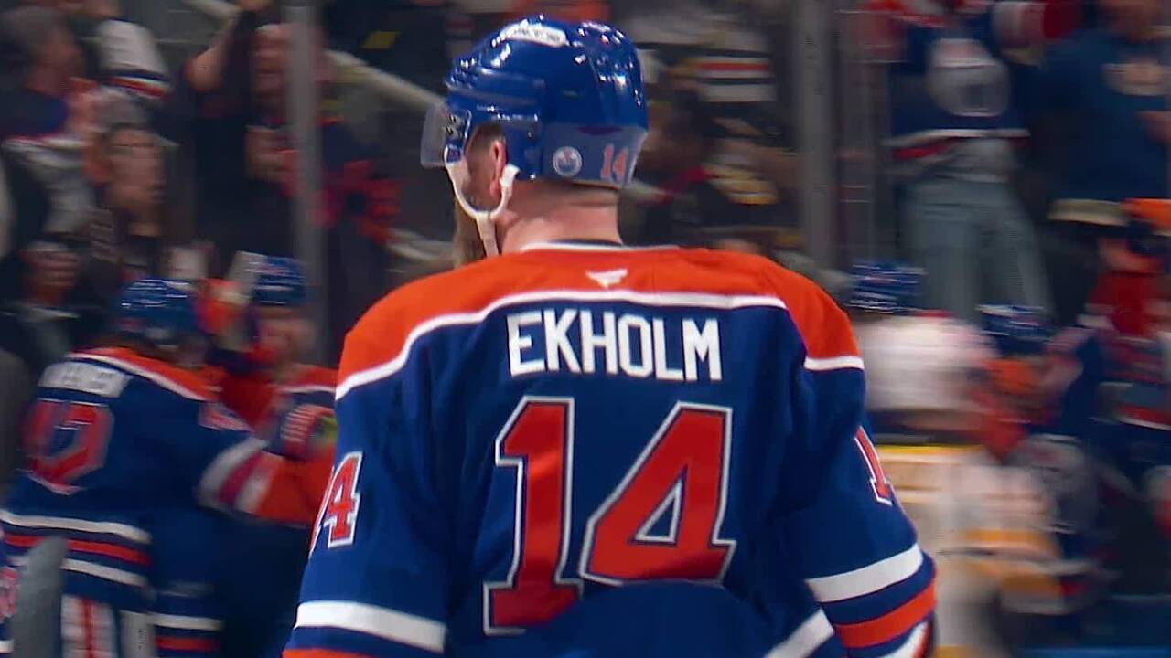 Ekholm scores overtime goal to complete Oilers comeback