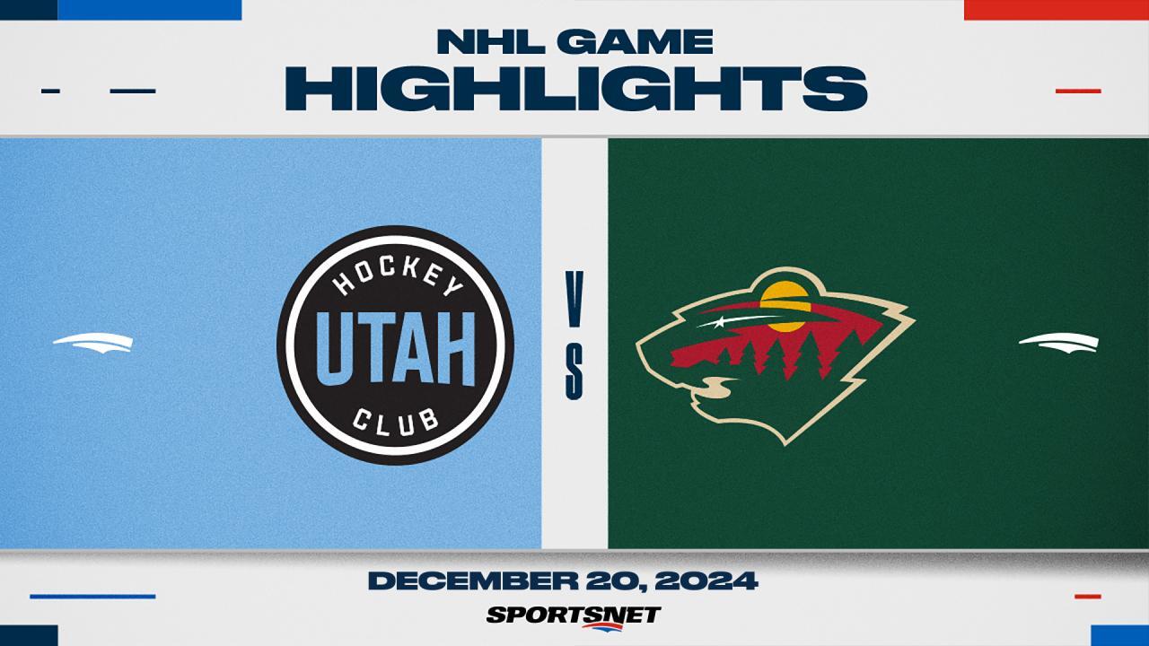 NHL Highlights: Hockey Club 2, Wild 1