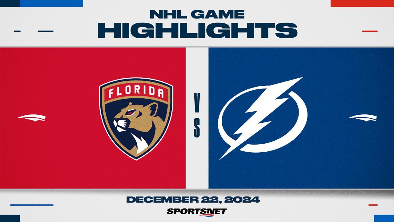 NHL Highlights: Panthers 4, Lightning 2