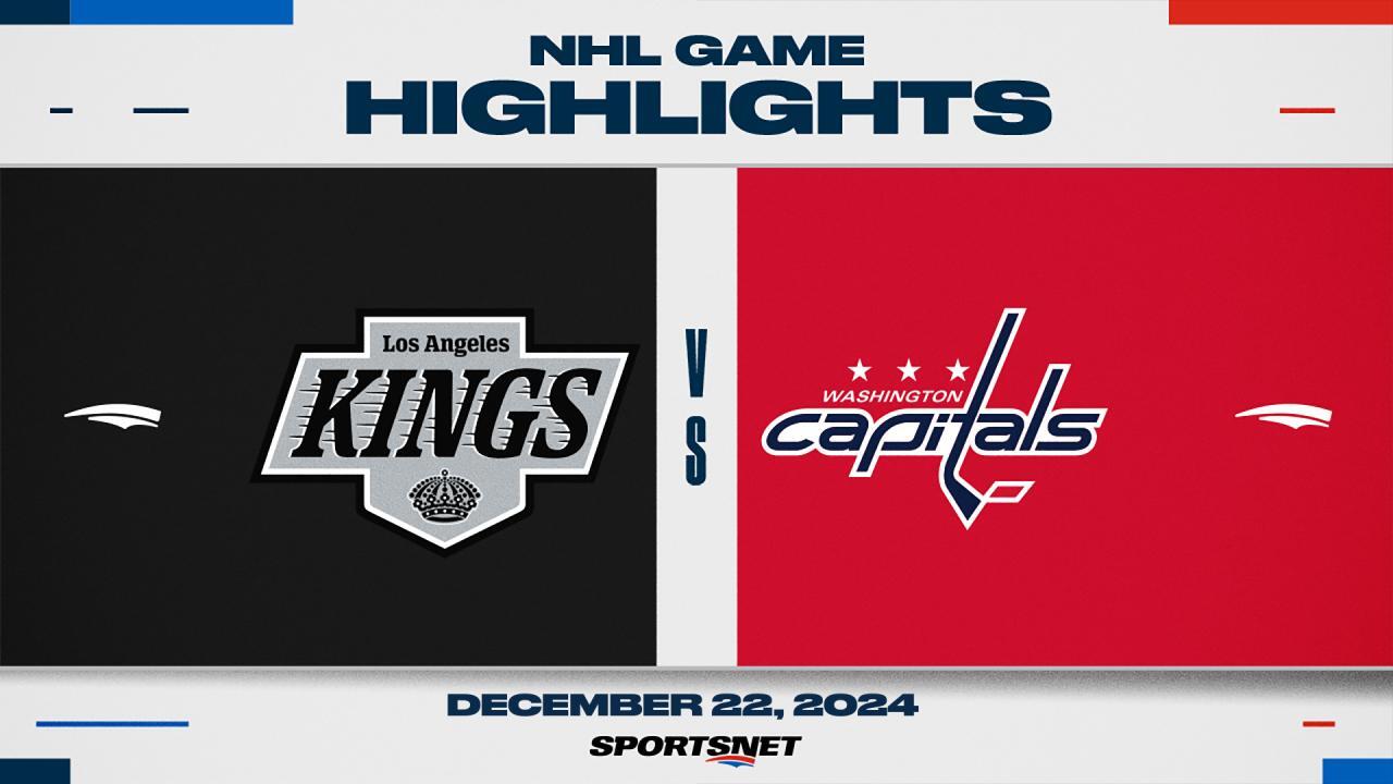 NHL Highlights: Capitals 3, Kings 1