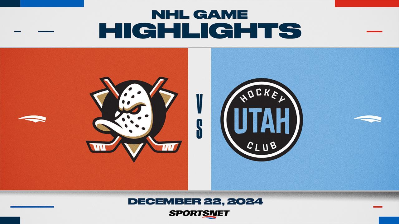 NHL Highlights: Ducks 5, Utah HC 4 (SO)