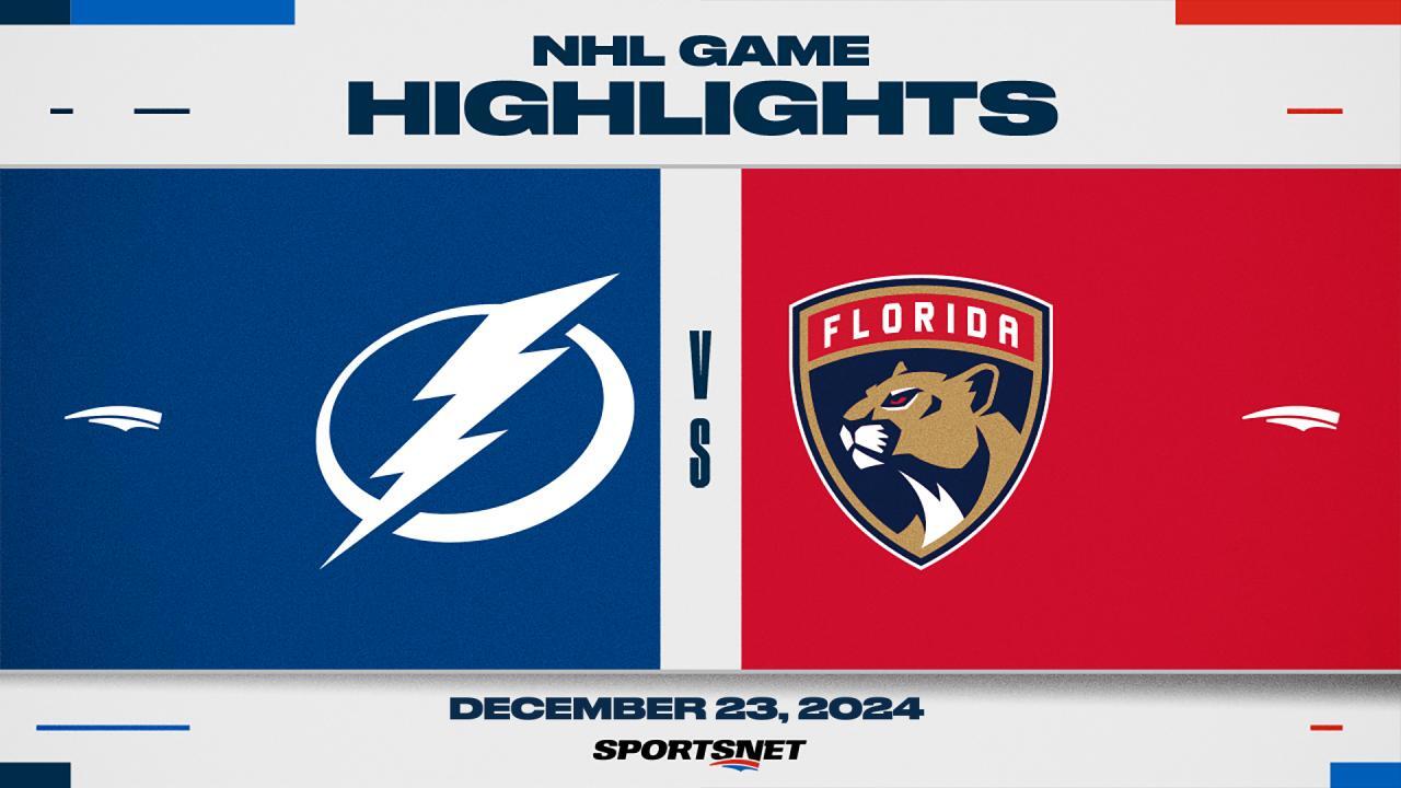 NHL Highlights: Lightning 4, Panthers 0