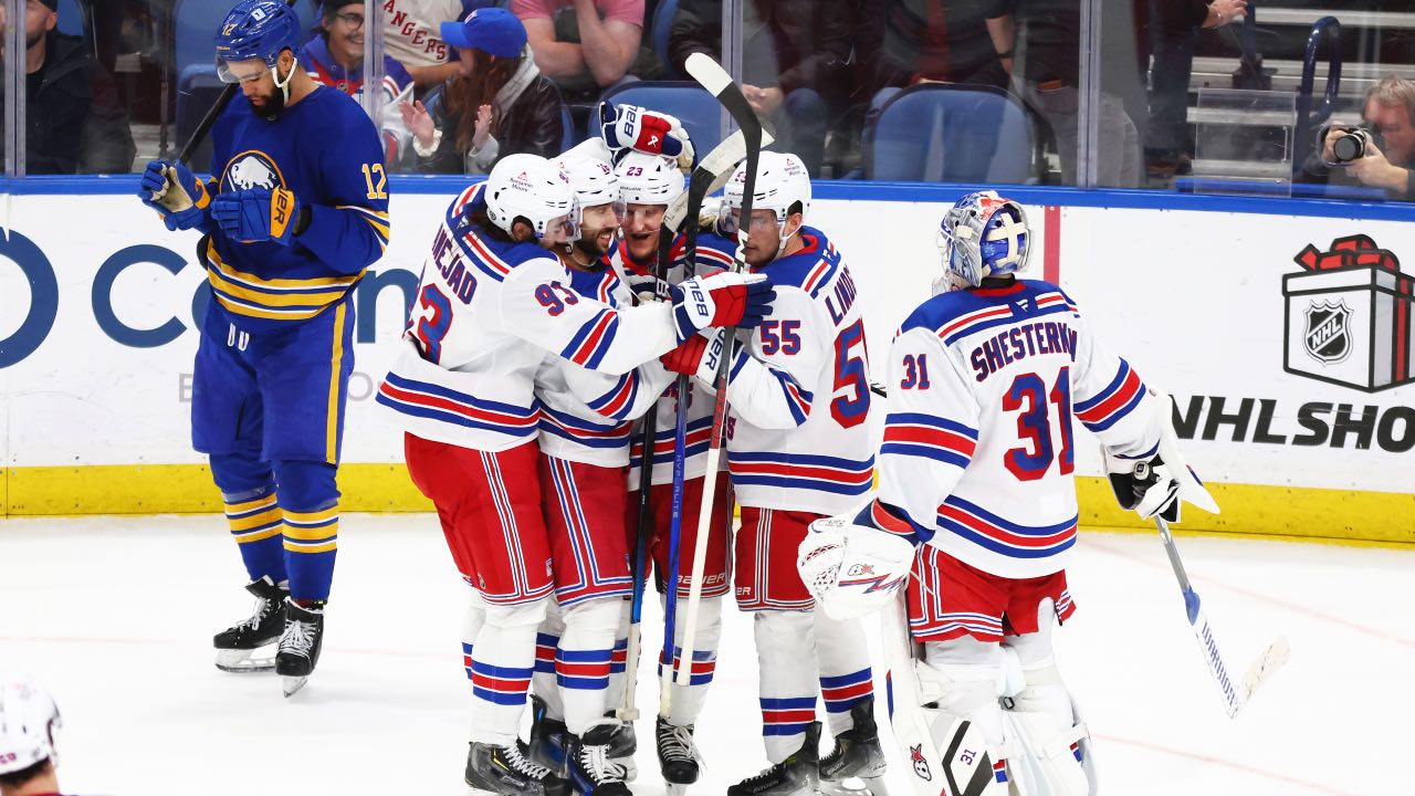 Fox has goal, two assists as Rangers beat Sabres for third win in 11 games