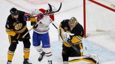 McAvoy, Coyle each score twice as Bruins beat Canadiens on 100th anniversary