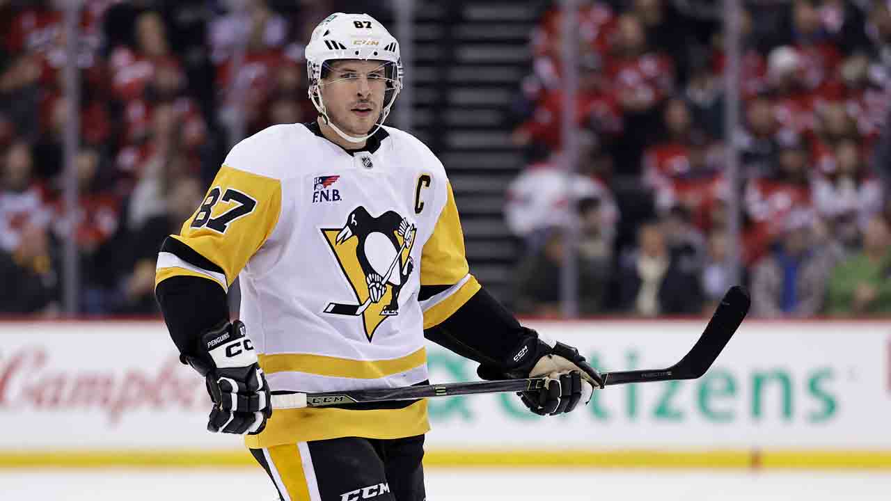 Penguins’ Sidney Crosby misses second straight practice with upper-body injury