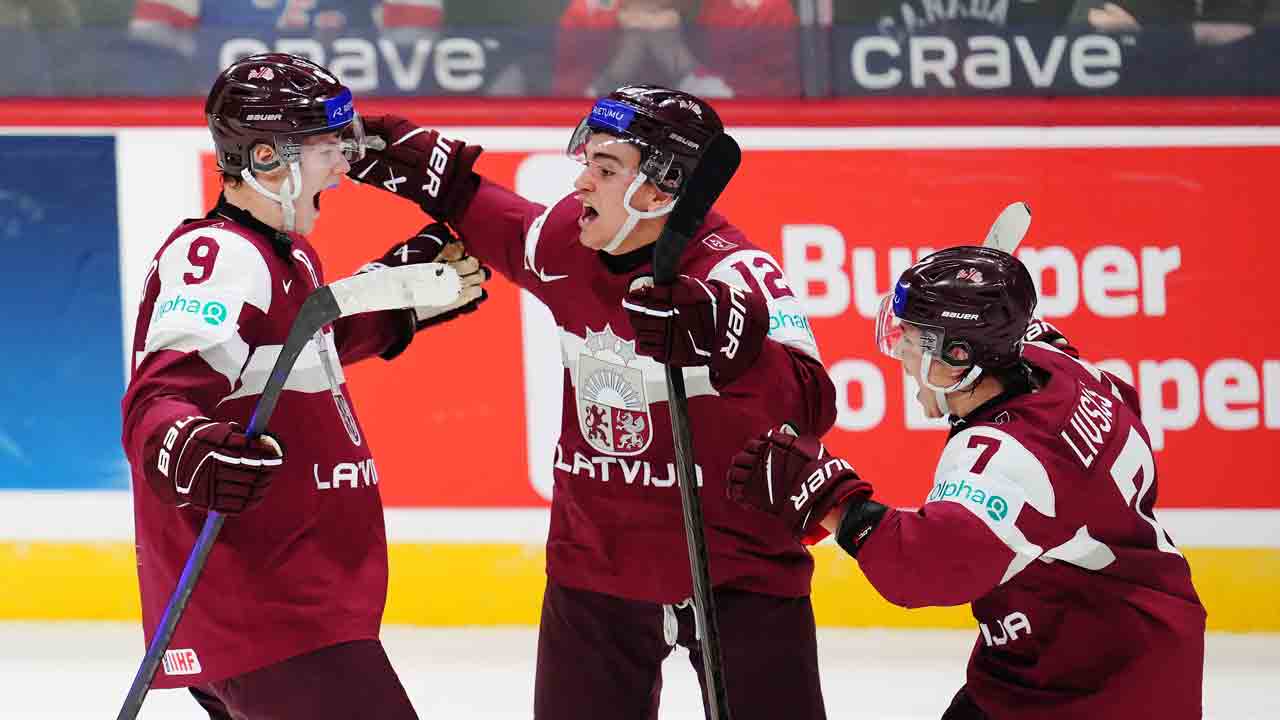 Hockey world in awe of Latvia’s ‘incredible’ upset of Canada at world juniors