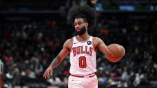 Bulls guard Coby White sidelined by left ankle injury for game vs. Nets