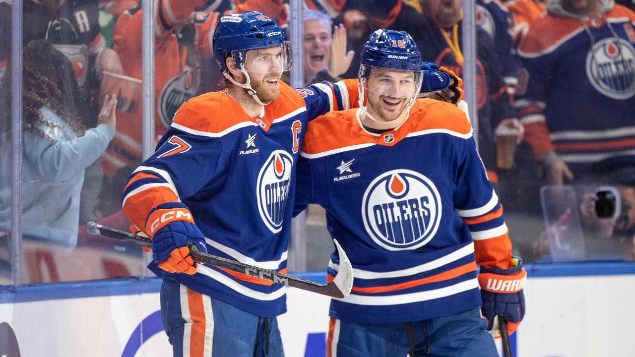 McDavid leads Oilers over Blues in Broberg, Holloway’s return to Edmonton