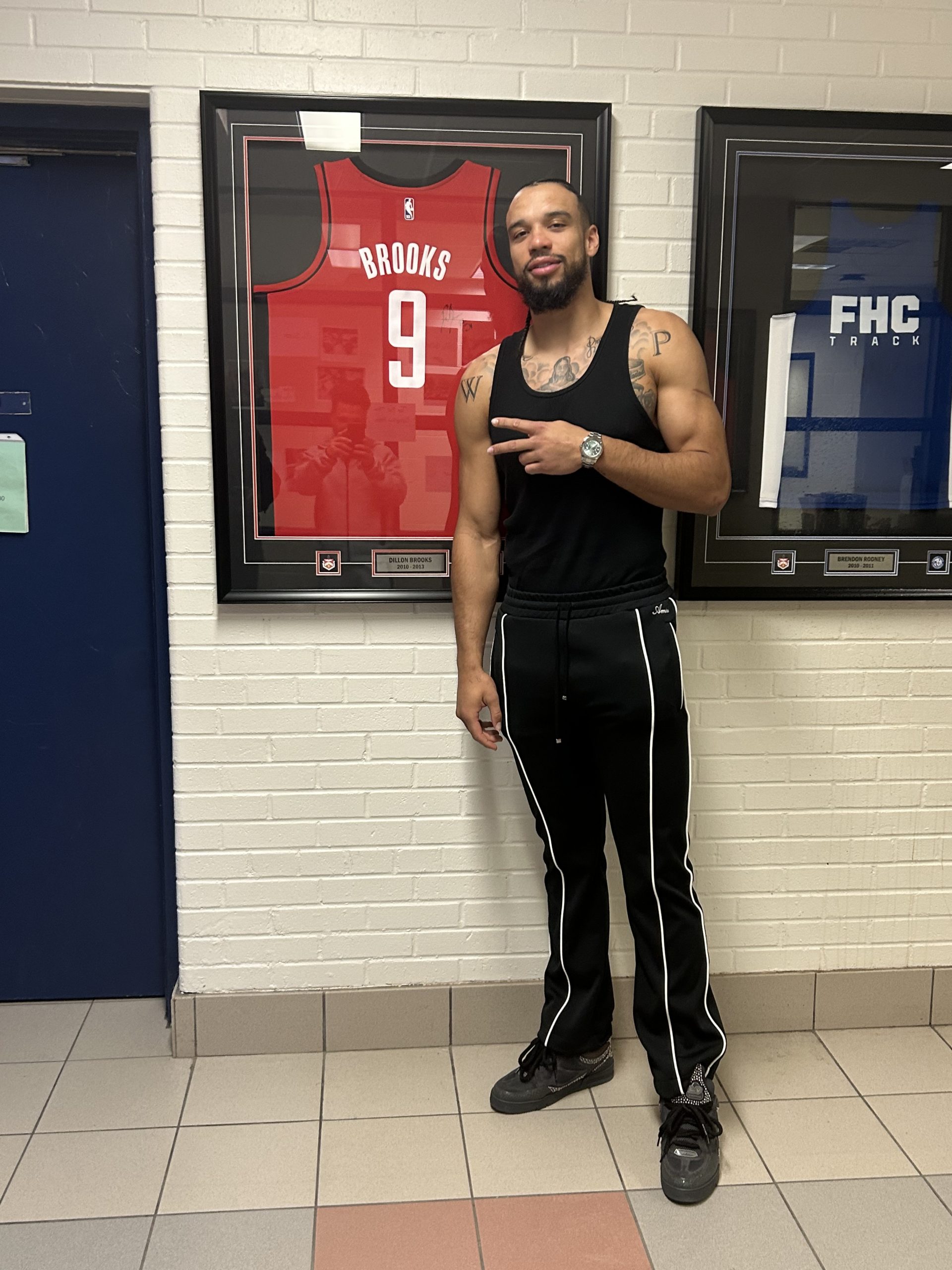 Dillon Brooks at Father Henry Carr High School, courtesy of Paul Melnik.