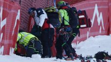 &#8216;Don&#8217;t deserve to have Olympics:&#8217; Major ski crashes mar training run on Italy slope