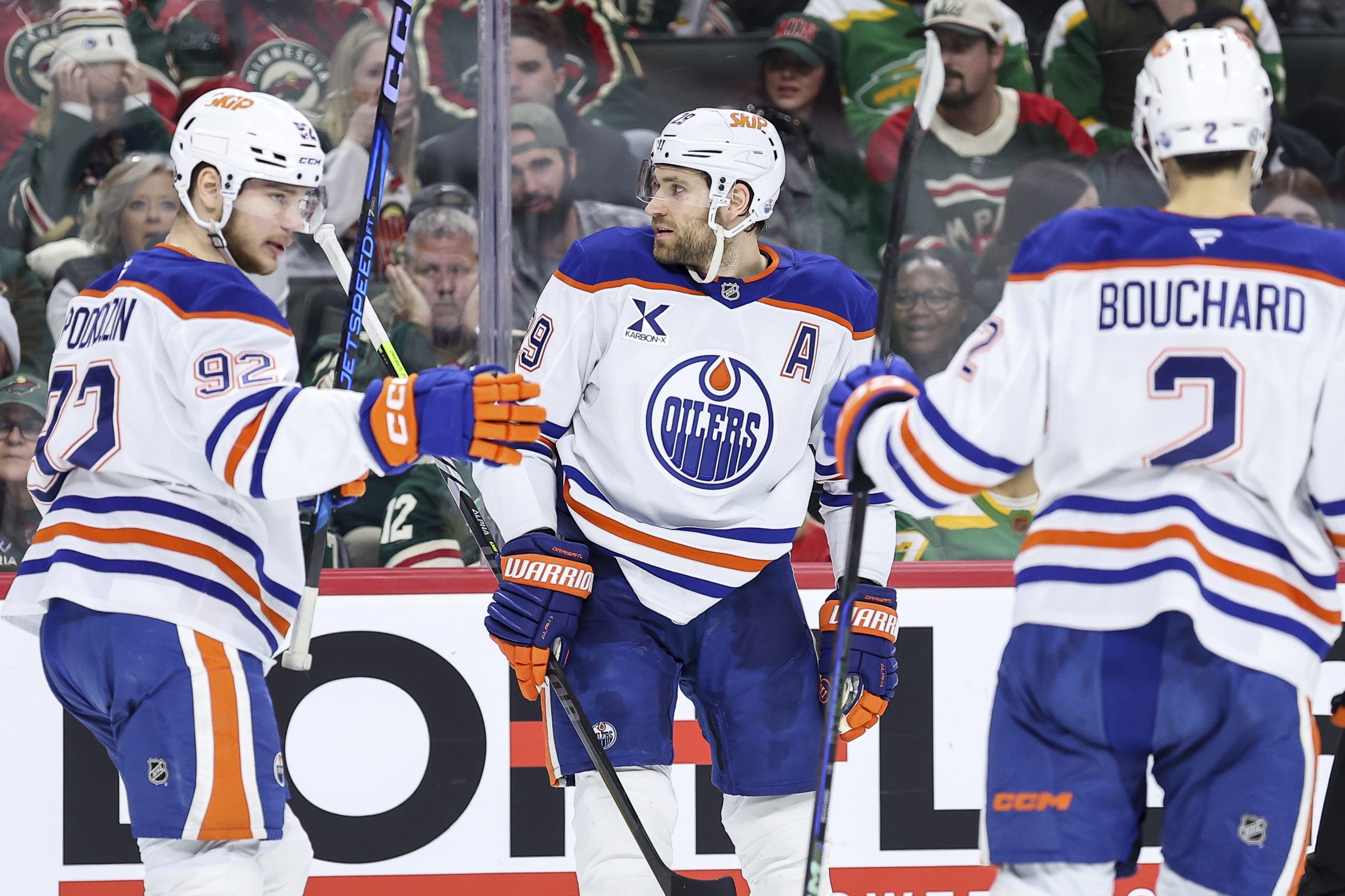 Draisaitl sparks Oilers with NHL-leading 21st goal in win over Wild