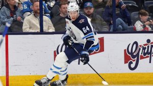 Winnipeg Jets defenceman Logan Stanley. (Paul Vernon/AP)