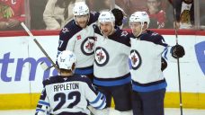 Mark Scheifele scores as Jets beat  Blackhawks in Sorensen&#8217;s first game