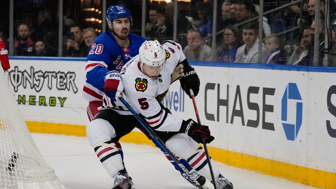 Blackhawks snap six-game losing streak, add to Rangers’ woes