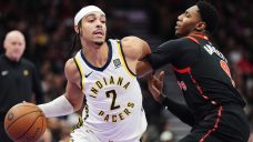 Barnes scores career-high 35 points as Raptors beat Pacers