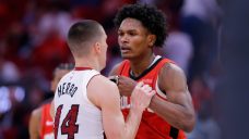 Herro leads Heat over Rockets in game marred by fight and ejections