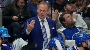 Tampa Bay Lightning head coach Jon Cooper. (Chris O'Meara/AP)