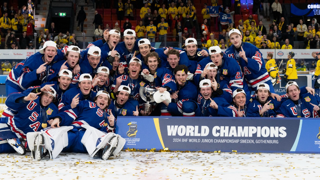 World Juniors 2025 Tournament standings