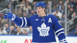 Toronto Maple Leafs forward Mitch Marner. (Chris Young/CP)