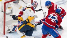 Montembeault, Laine lead Canadiens to win as Predators lose sixth straight