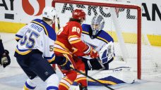 Controversy once again punctuates Flames&#8217; overtime loss