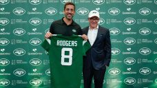 Aaron Rodgers on if Jets owner wants him back: &#8216;Ask Woody&#8217;