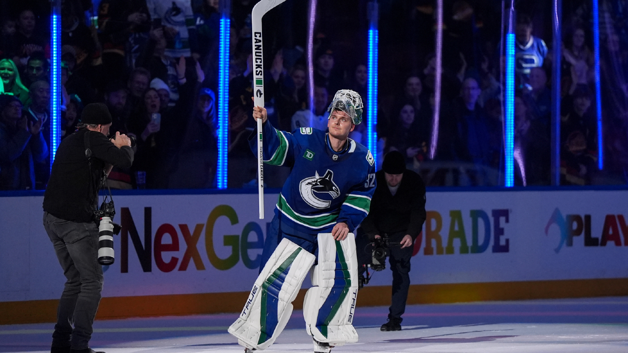 Lankinen, Miller lead Canucks to ‘statement win’ on memorable night