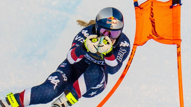 Skier Lindsey Vonn. (Jack Dempsey/AP)