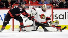 Senators recall goaltender Leevi Merilainen from AHL Belleville