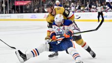 Oilers can&#8217;t cash in on chances in shutout loss to Golden Knights