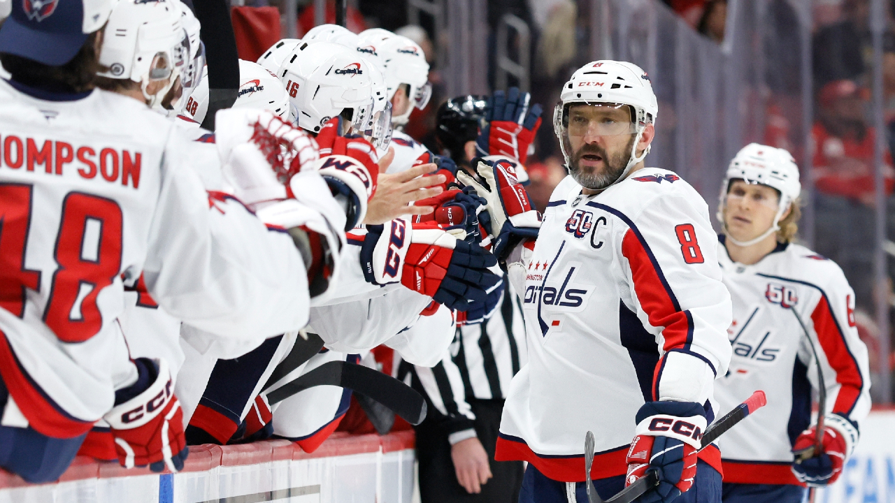 NHL Roundup: Ovechkin scores, Capitals fall to Red Wings