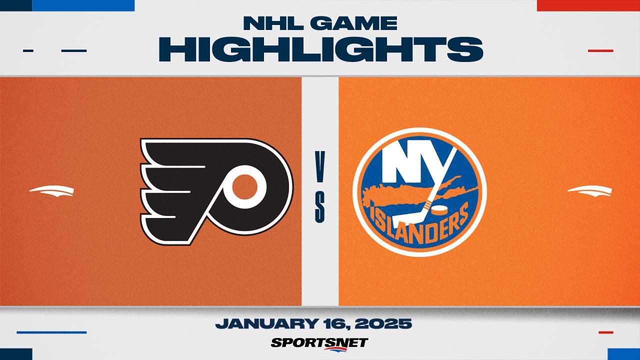 NHL Highlights: Flyers 5, Islanders 3