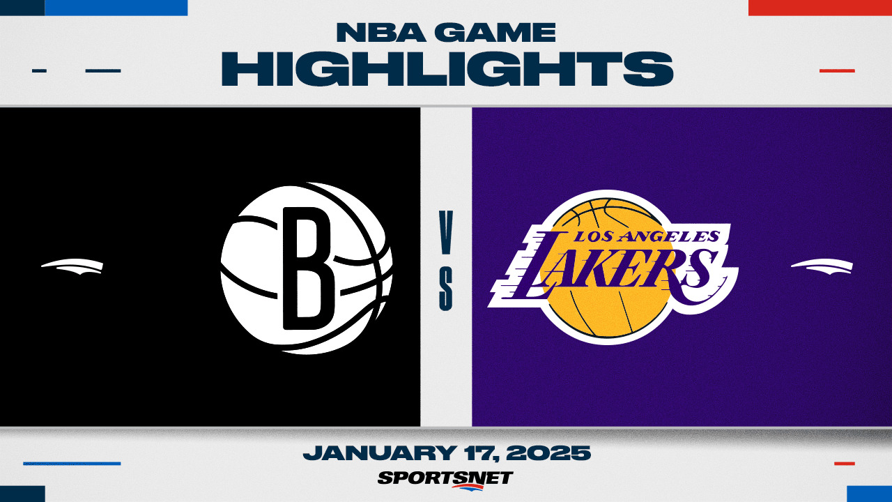 NBA Highlights: Lakers 102, Nets 101