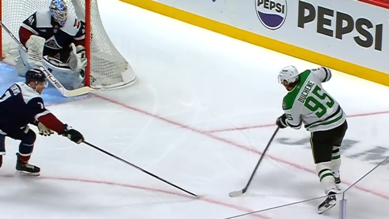 Stars’ Matt Duchene unleashes snipe from bad angle