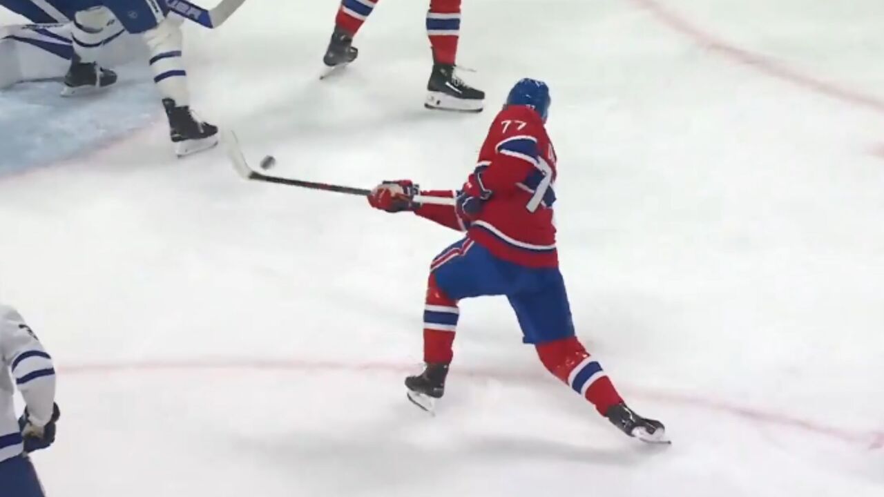 Canadiens’ Dach pots one from sweet Guhle feed