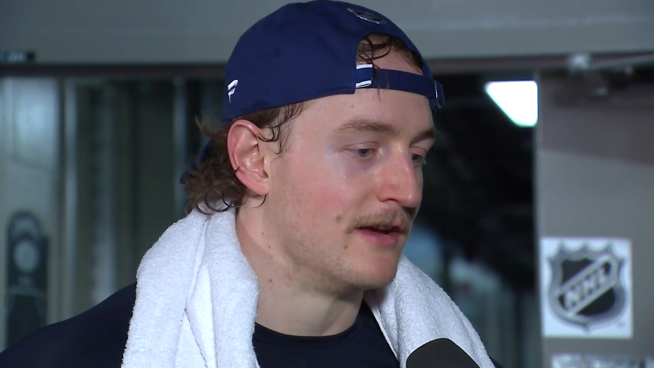 ‘Thanks for stick, Knisey’: Leafs’ McMann on his goal vs. Canadiens