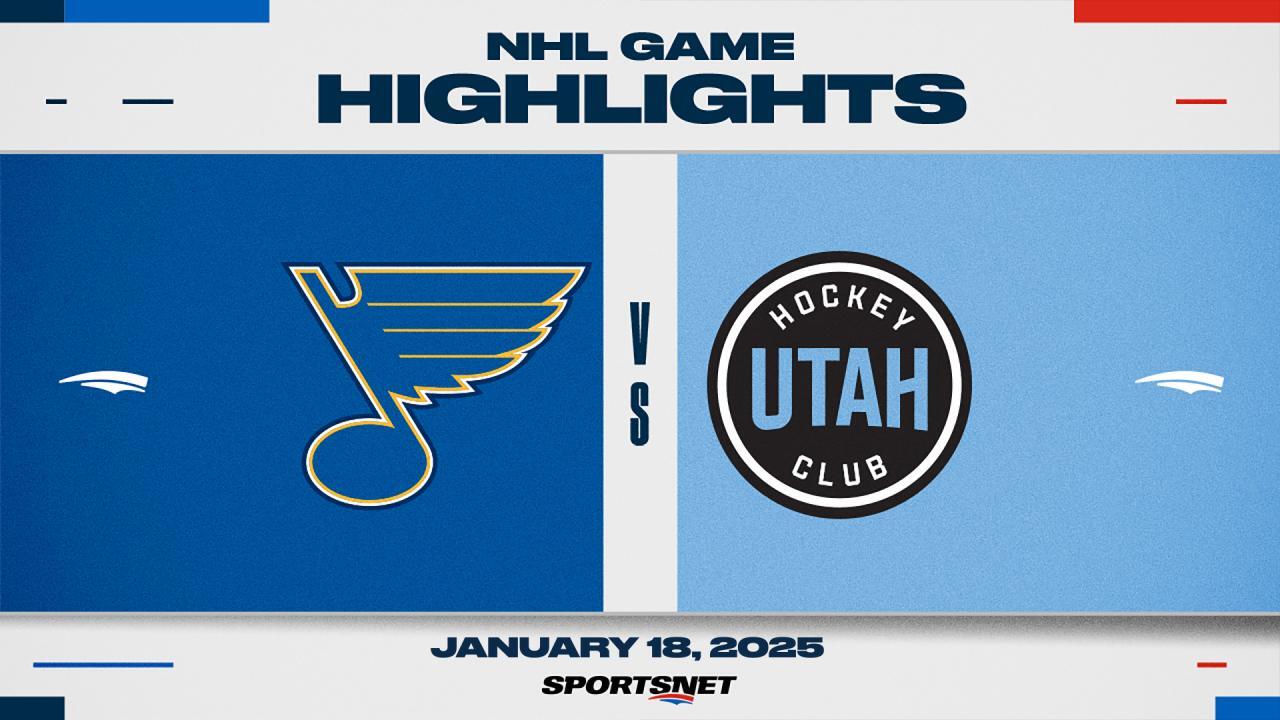 NHL Highlights: Utah HC 4, Blues 2