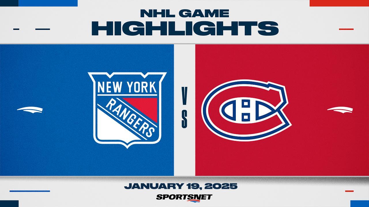 NHL Highlights: Canadiens 5, Rangers 4 (OT)