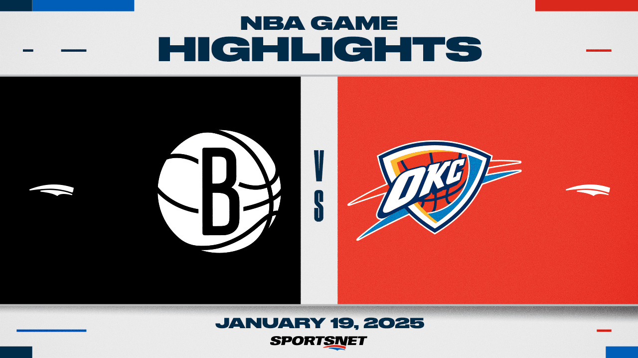 NBA Highlights: Thunder 127, Nets 101