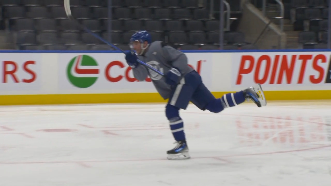 Calle Jarnkrok starting to ramp things up ahead of Maple Leafs practice