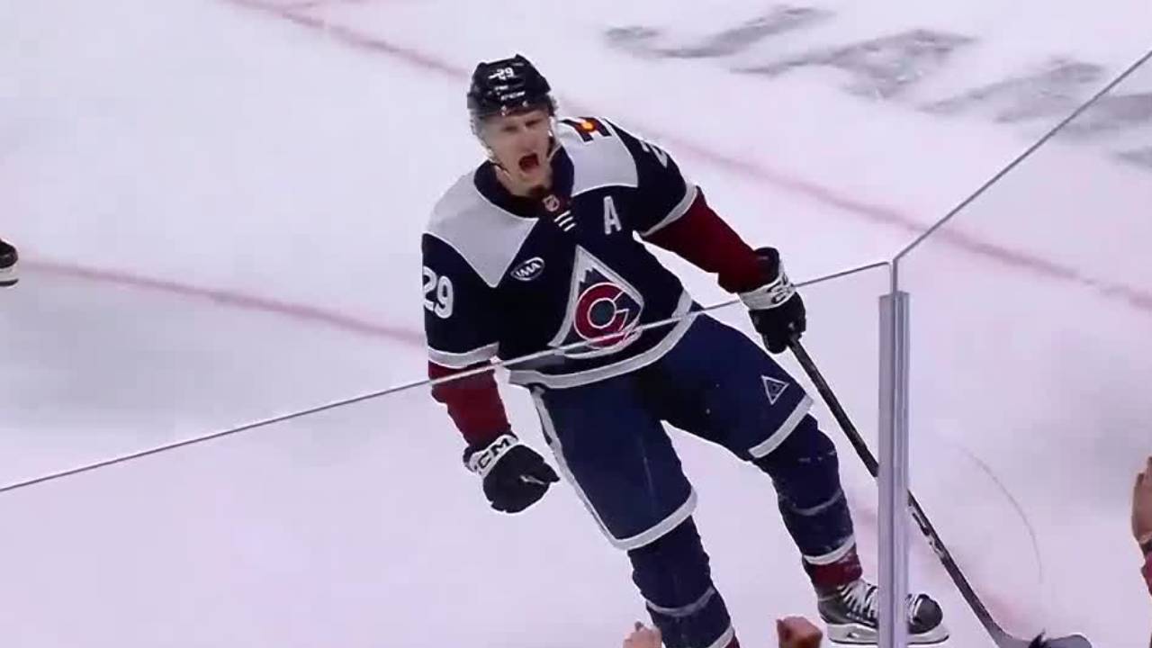 Avalanche’s MacKinnon undresses the Wild’s defence before unreal goal