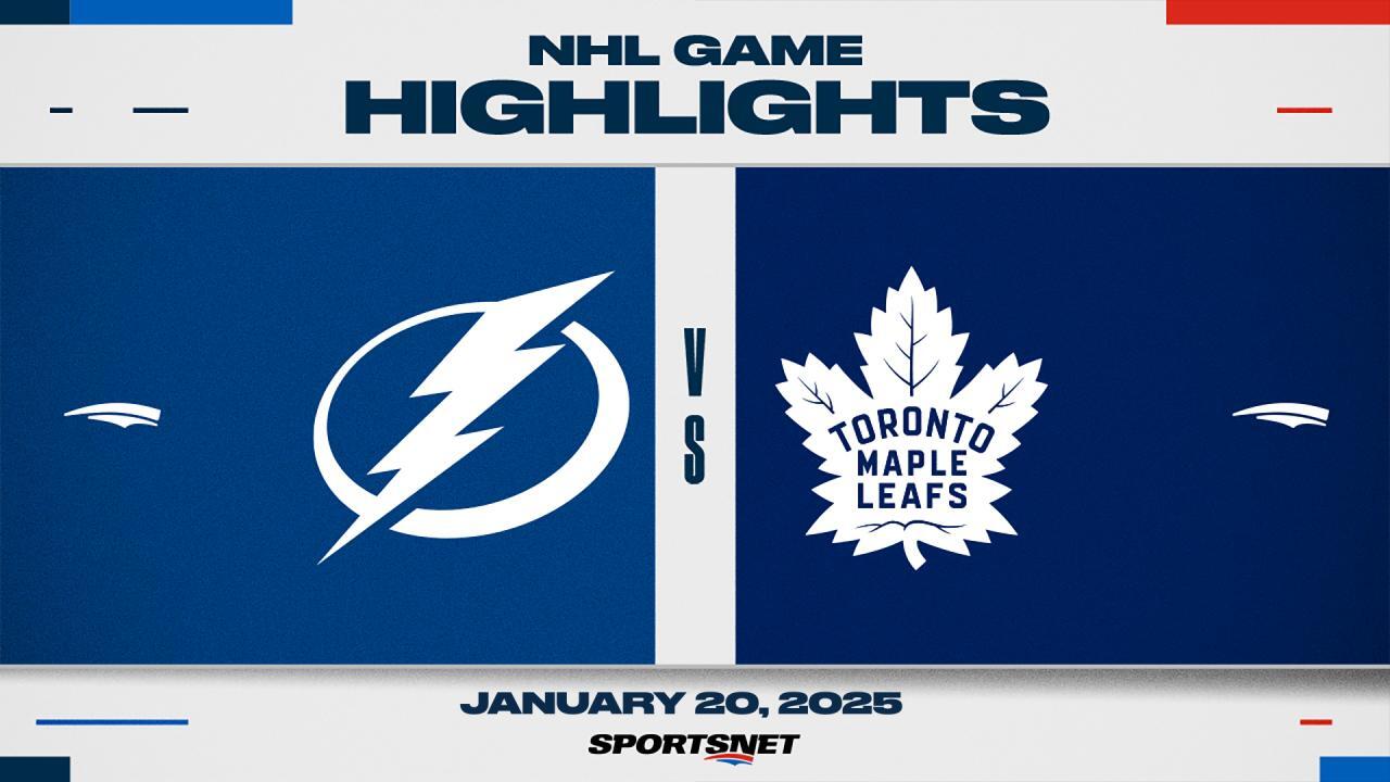 NHL Highlights: Maple Leafs 5, Lightning 3