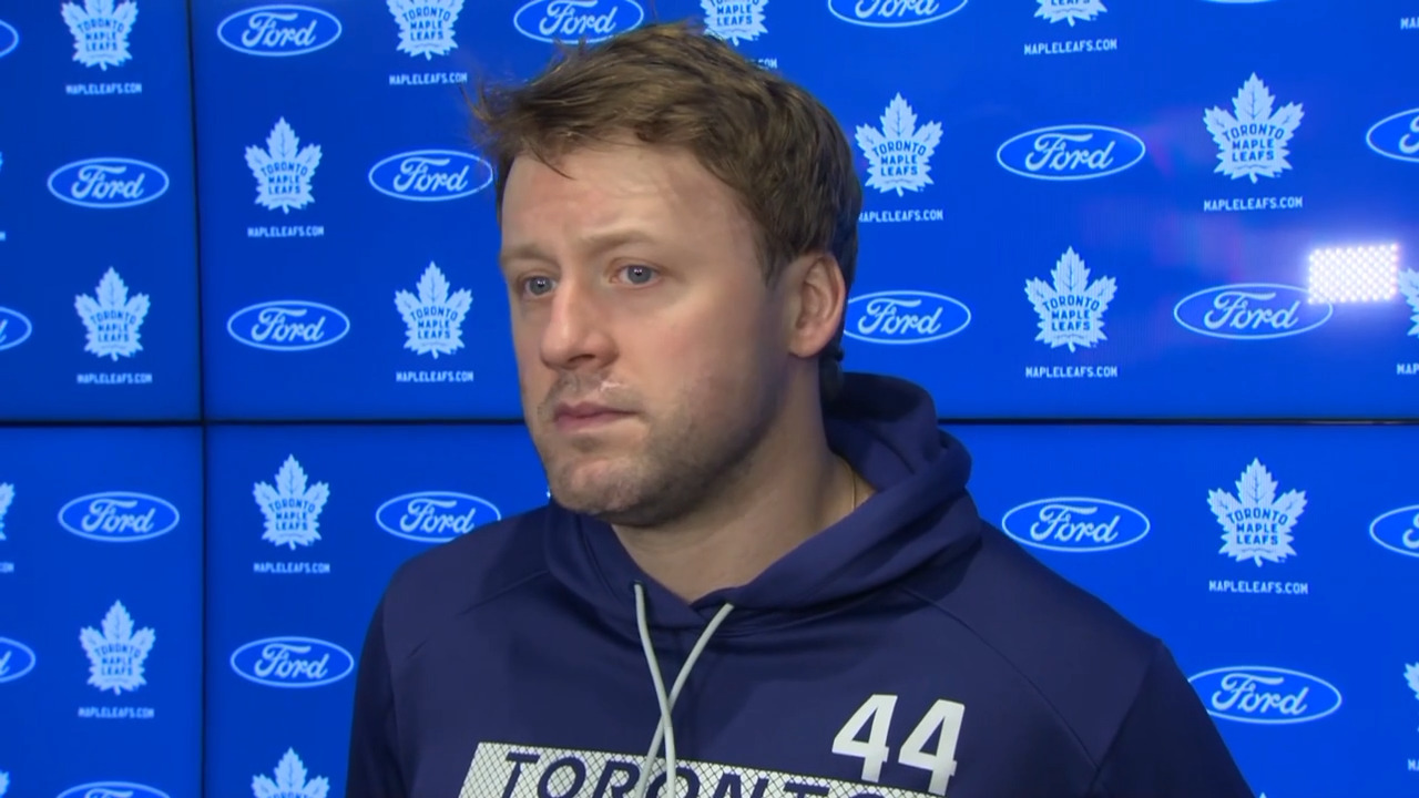 ‘There’s more important things’: Rielly on lack of flow to his offence