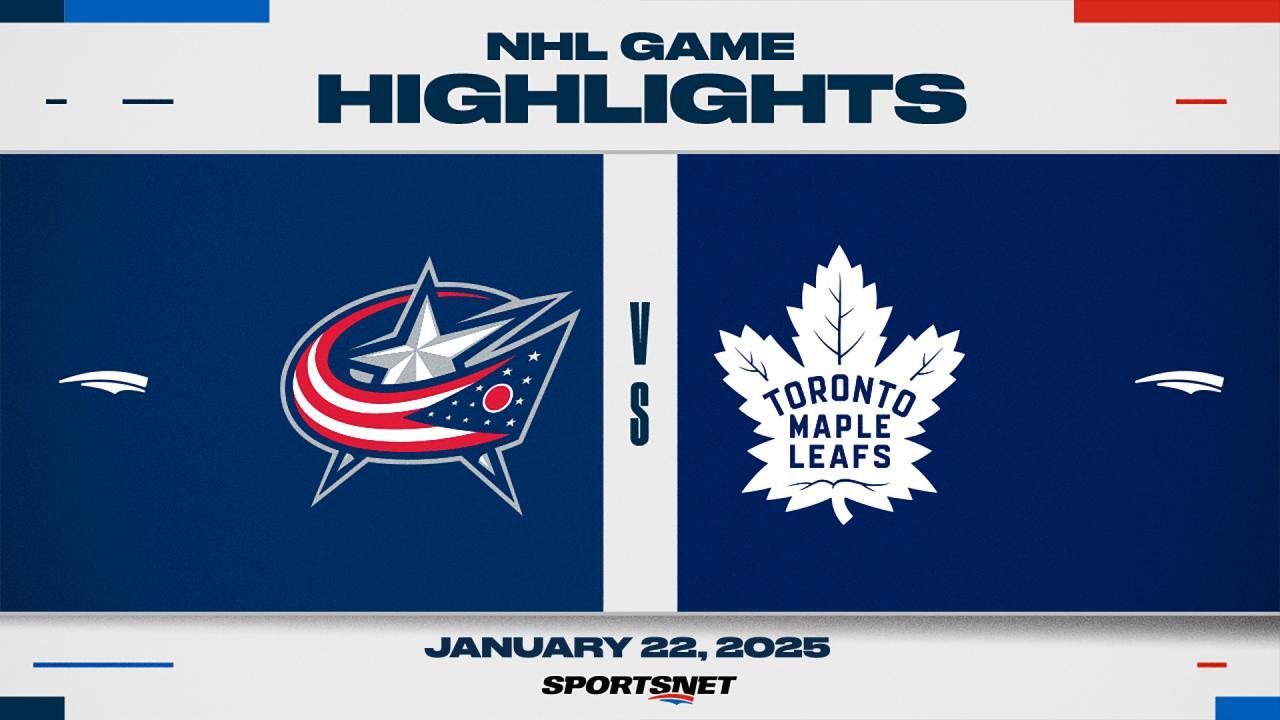 NHL Highlights: Blue Jackets 5, Maple Leafs 1