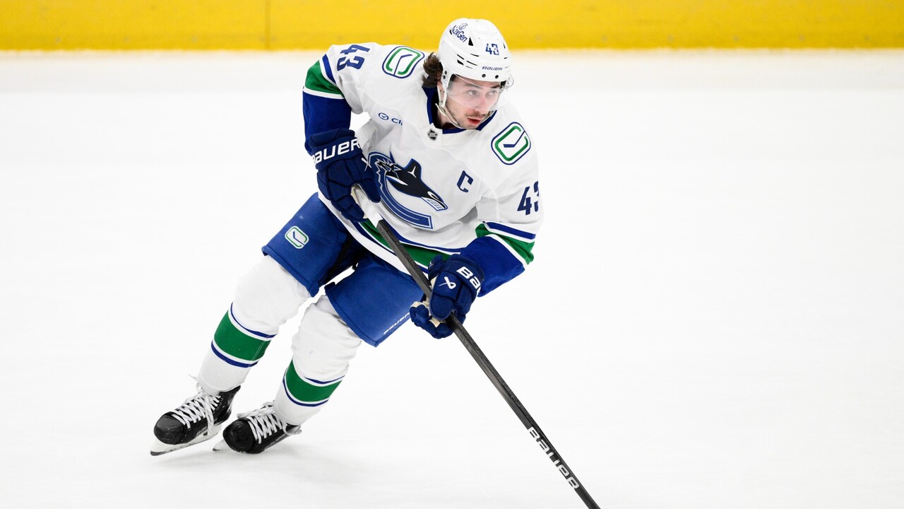 Gotta See It: Canucks’ Hughes pots 13th on the year with backhand snipe