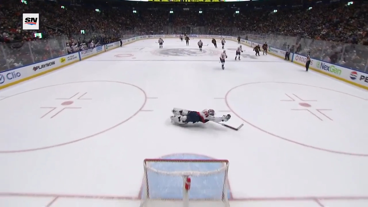 Gotta See It: Capitals’ Lindgren makes a sensational diving save on empty net