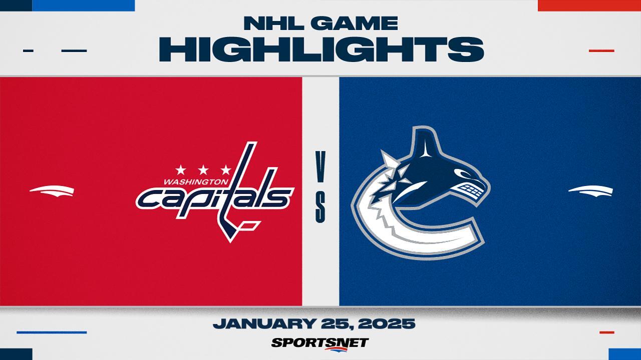 NHL Highlights: Canucks 2, Capitals 1