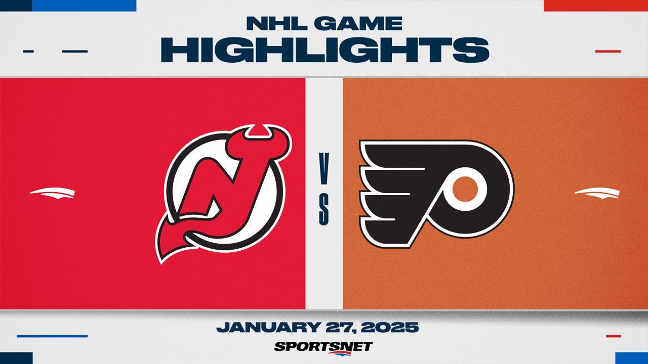 NHL Highlights: Flyers 4, Devils 2